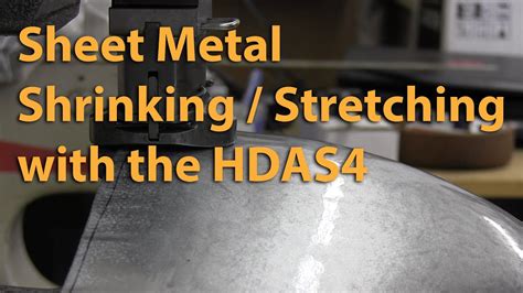 shrinking sheet metal|heat shrinking metal.